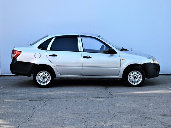2012 Lada (ВАЗ) Granta I, серебристый - вид 4