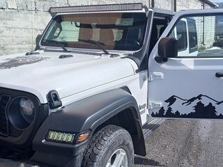 2020 Jeep Wrangler IV (JL), белый, 3250000 рублей, вид 2