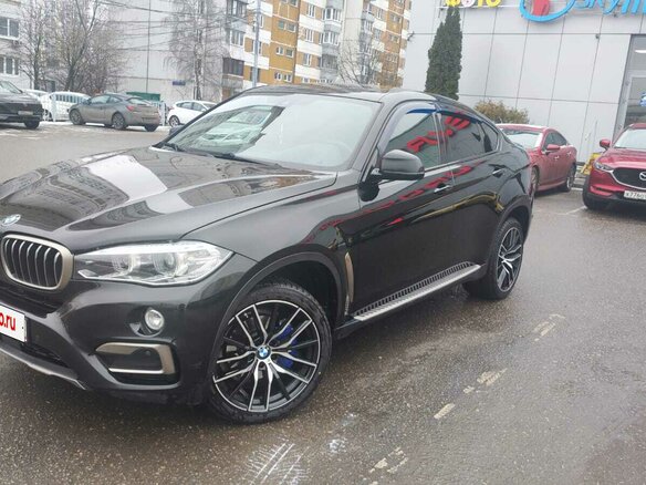 2017 BMW X6 35i II (F16), чёрный, 3500000 рублей - вид 1