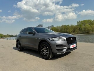 2020 Jaguar F-Pace I, серый, 3450000 рублей, вид 4