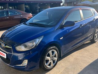 2013 Hyundai Solaris I, синий, 820000 рублей, вид 1