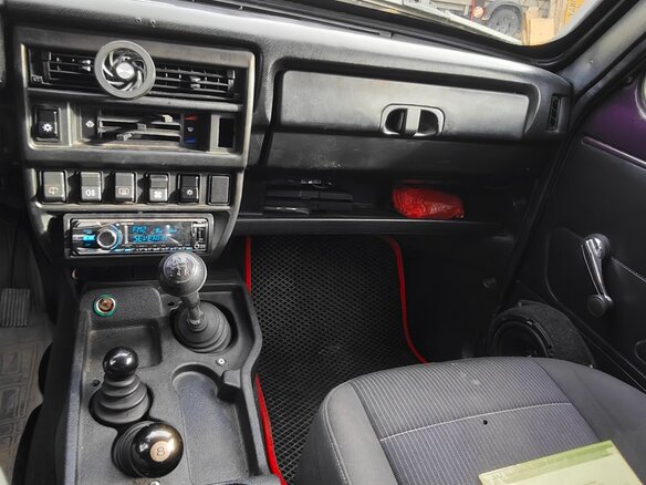 2002 Lada (ВАЗ) 2121 (4x4) I Рестайлинг, фиолетовый, 225000 рублей - вид 9