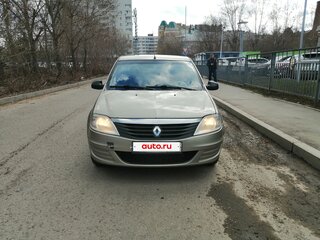 2010 Renault Logan I Рестайлинг, бежевый, 310000 рублей, вид 1