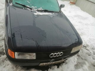 1986 Audi 80 IV (B3), синий, 250000 рублей, вид 1