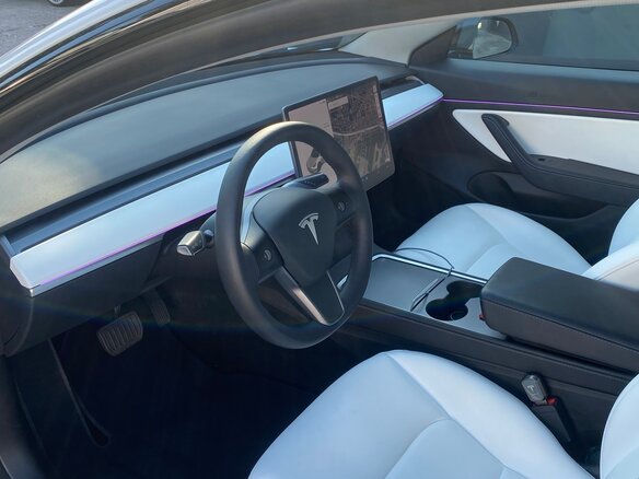 2021 Tesla Model 3 Long Range I, белый, 4200000 рублей - вид 8