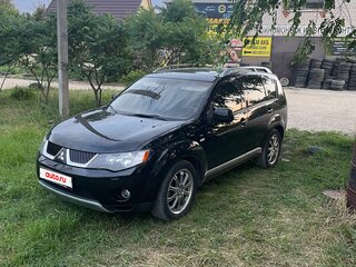 2007 Mitsubishi Outlander II, чёрный, 1250000 рублей, вид 1
