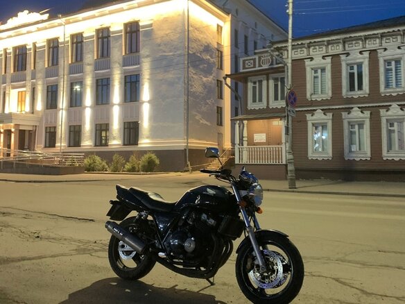 1997 Honda CB 400 Super Four, чёрный, 270000 рублей - вид 4