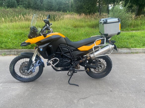 2009 BMW F 800 GS, жёлтый, 450000 рублей - вид 2
