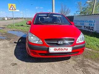 2008 Hyundai Getz I Рестайлинг, красный, 370000 рублей, вид 1