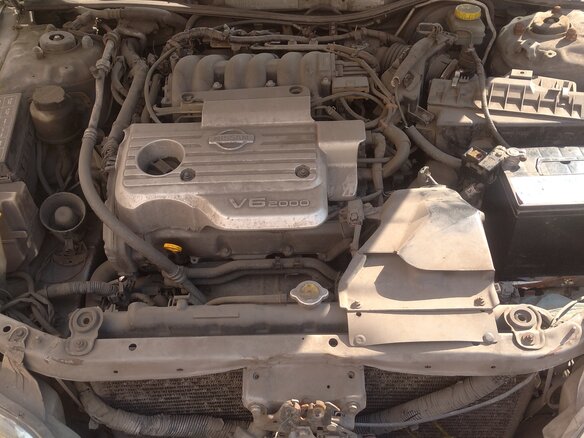 2001 Nissan Maxima V (A33), серебристый, 260000 рублей - вид 6