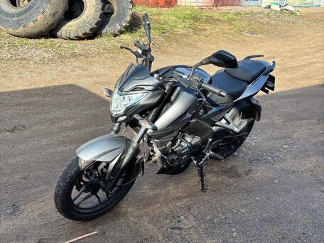 2021 Bajaj Pulsar NS 200, серый, 229000 рублей, вид 4