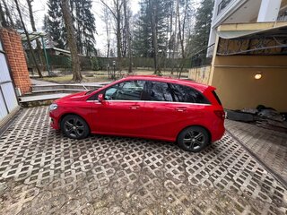2015 Mercedes-Benz B-Класс 200 CDI II (W246) Рестайлинг, красный, 1900000 рублей, вид 5