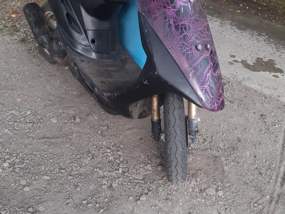 1996 Honda Dio, чёрный - вид 11