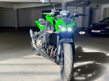 2015 Kawasaki Z 1000, зелёный, 1020000 рублей, вид 3