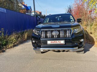 2020 Toyota Land Cruiser Prado 150 Series Рестайлинг 2, чёрный, 7700000 рублей, вид 4