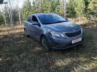 2011 Kia Rio III, голубой, 700000 рублей, вид 3