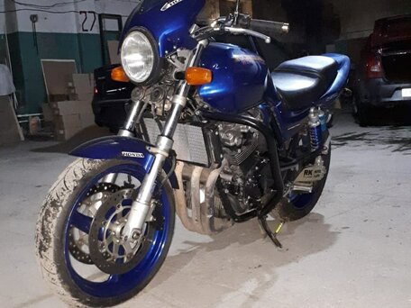 2001 Honda CB 400 Super Four, синий, 300000 рублей, вид 3