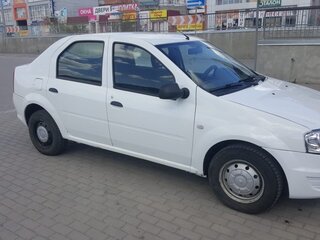 2014 Renault Logan I Рестайлинг, белый, 310000 рублей, вид 3
