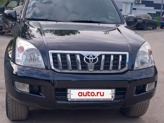2007 Toyota Land Cruiser Prado 4-speed 120 Series, чёрный, 2100000 рублей, вид 2