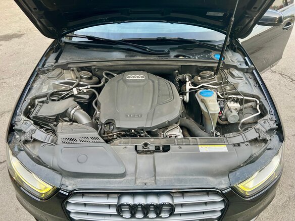 2013 Audi A4 IV (B8) Рестайлинг, чёрный, 1600000 рублей - вид 12