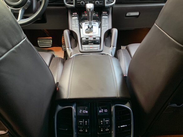 2012 Porsche Cayenne S II (958), синий, 3300000 рублей - вид 13