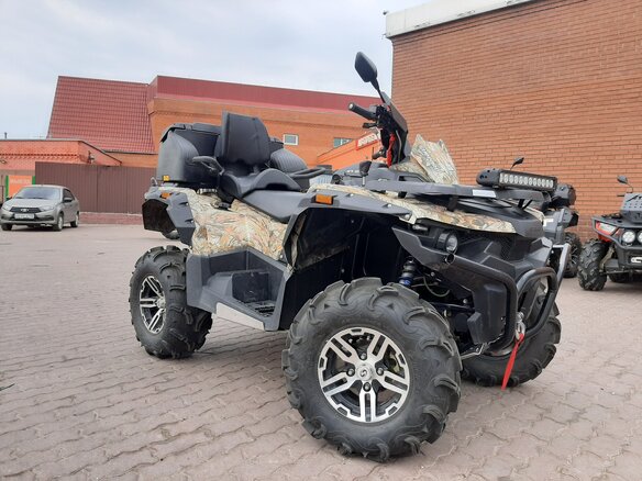2017 Stels ATV-650 Guepard Trophy, коричневый - вид 5
