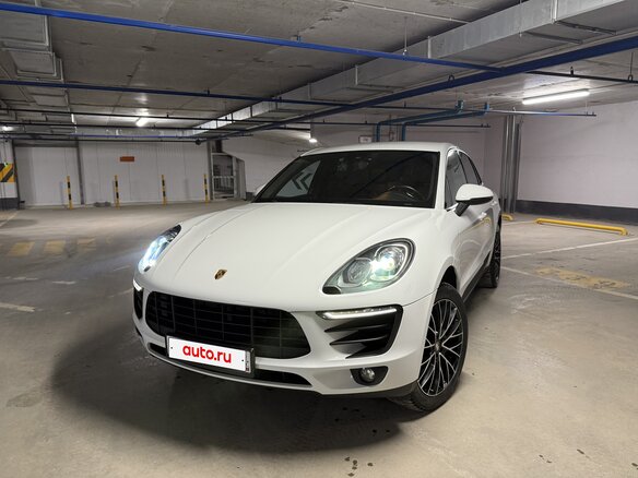2018 Porsche Macan I, белый, 4150000 рублей - вид 1