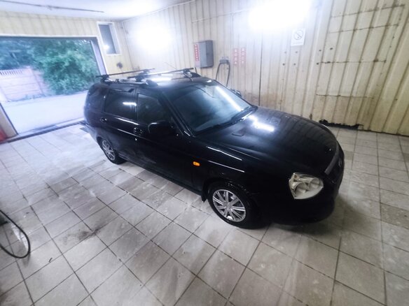 2014 Lada (ВАЗ) Priora I Рестайлинг, чёрный, 333000 рублей - вид 6