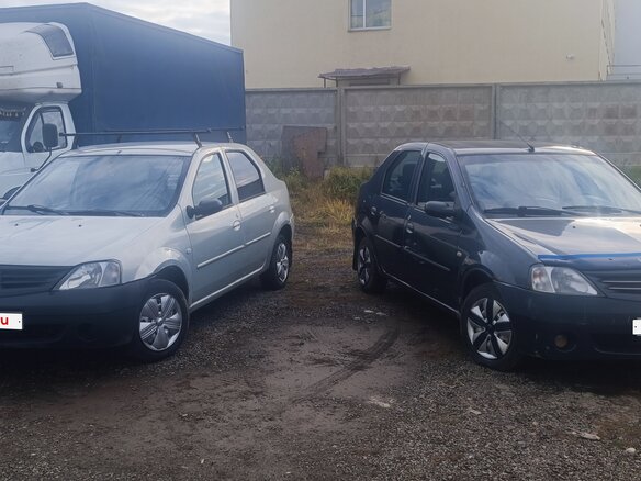 2007 Renault Logan I, серый - вид 5