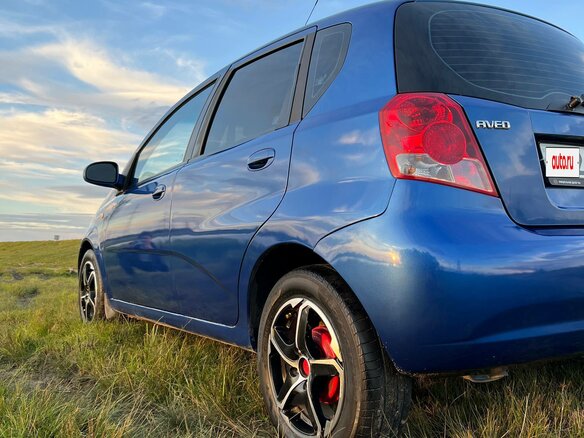 2007 Chevrolet Aveo I, синий, 430000 рублей - вид 19