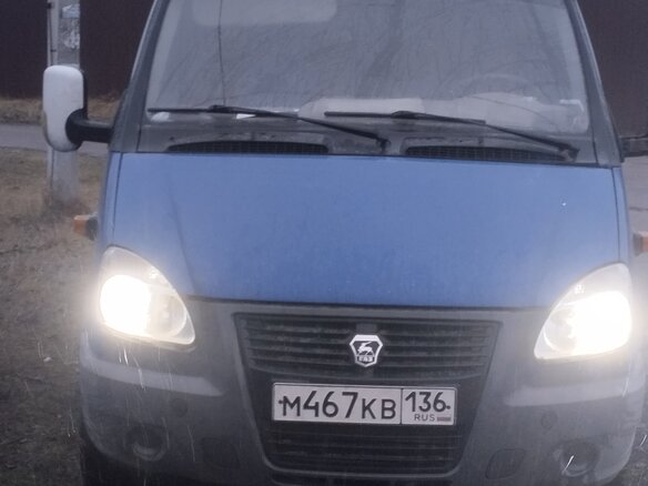 2007 ГАЗ ГАЗель (33023/330273) Фермер, синий, 620000 рублей - вид 7