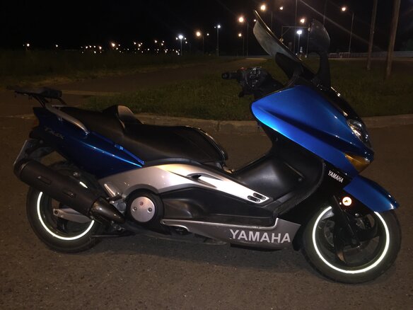 2002 Yamaha TMAX, синий - вид 5
