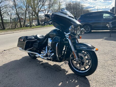 2016 Harley-Davidson Ultra Limited, чёрный, 1590000 рублей, вид 1