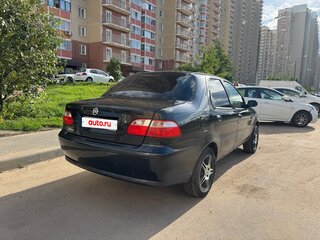 2011 Fiat Albea I Рестайлинг, чёрный, 280000 рублей, вид 4