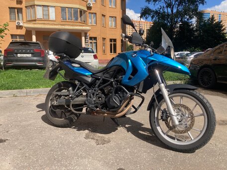 2009 BMW F 650 GS, синий, 485000 рублей, вид 1