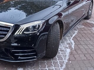 2019 Mercedes-Benz S-Класс 350 d Long VI (W222, C217) Рестайлинг, чёрный, 8500000 рублей, вид 3