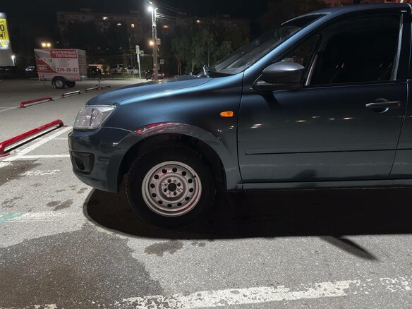 2014 Lada (ВАЗ) Granta I, серый, 475000 рублей - вид 10