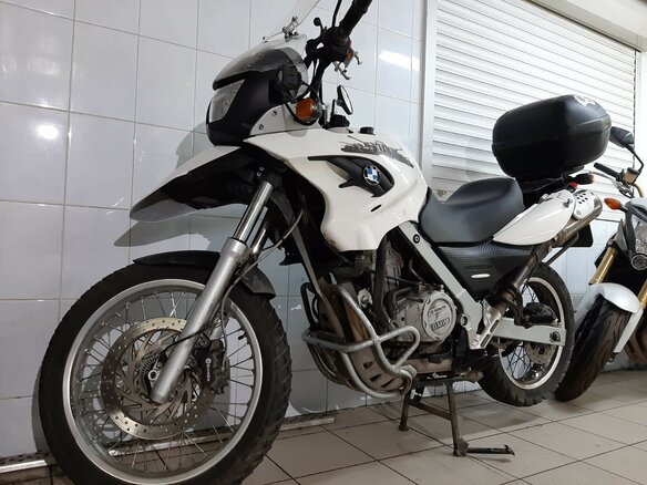 2007 BMW F 650 GS, белый - вид 1