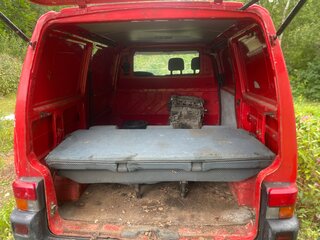 2002 Volkswagen Transporter T4, красный, 445000 рублей, вид 3
