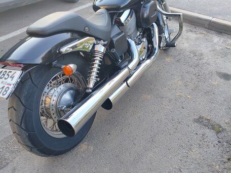 2005 Honda Shadow 400, чёрный, 340000 рублей, вид 4