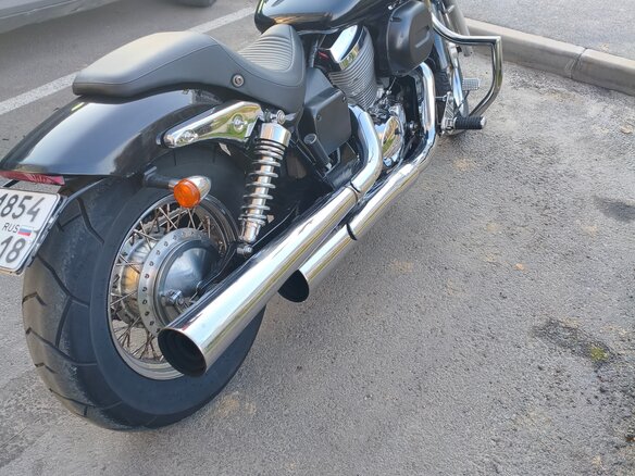 2005 Honda Shadow 400, чёрный, 340000 рублей - вид 3