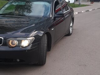 2002 BMW 7 серии 745i IV (E65/E66), чёрный, 750000 рублей, вид 2