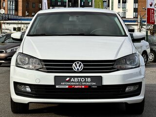 2016 Volkswagen Polo V Рестайлинг, белый, 899000 рублей, вид 3