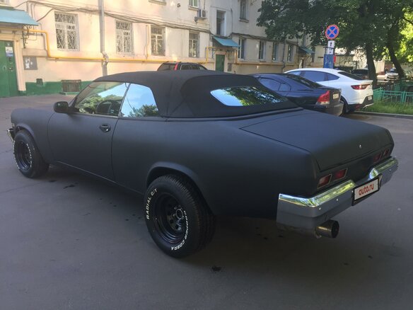 1973 Chevrolet Nova III, чёрный - вид 9