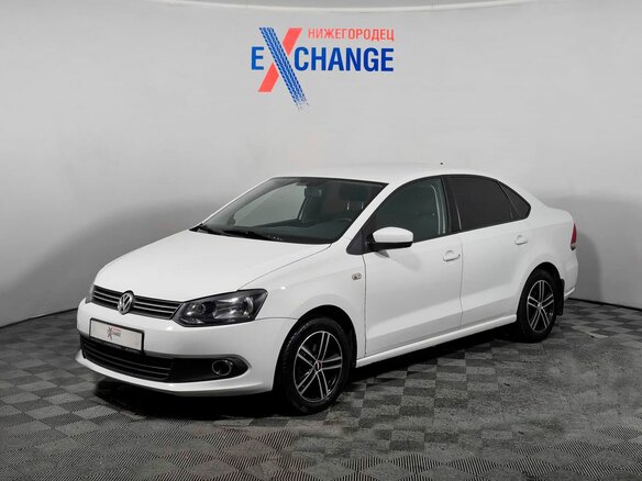 2014 Volkswagen Polo V, белый