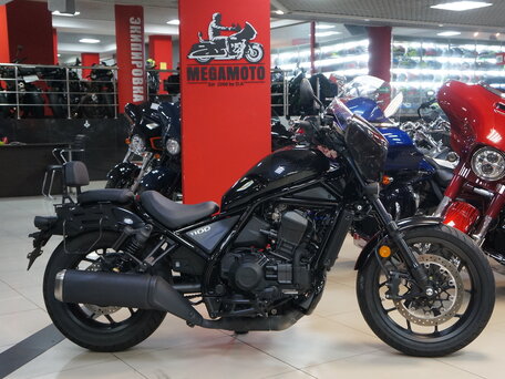 2021 Honda CMX 1100 Rebel, чёрный, 1210000 рублей, вид 1