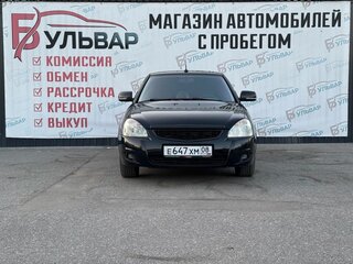 2012 Lada (ВАЗ) Priora I, чёрный, 400000 рублей, вид 2
