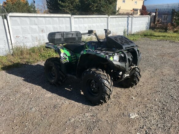 2014 Yamaha Grizzly 700, чёрный