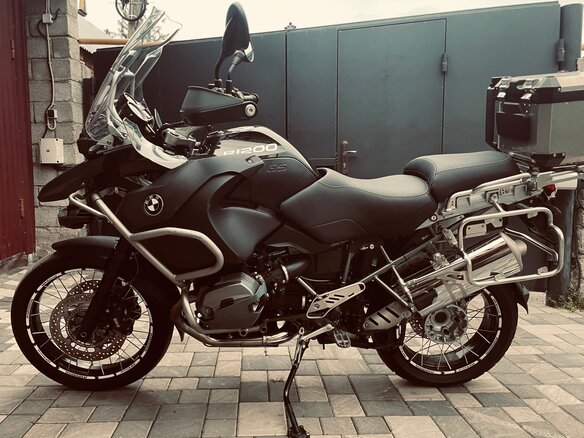 2013 BMW R 1200 GS Adventure, чёрный, 1175000 рублей