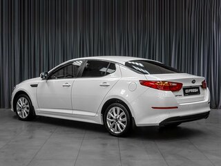 2014 Kia Optima III Рестайлинг, белый, 1299000 рублей, вид 2